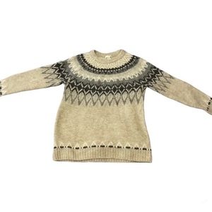 H&M Fair Isle Nordic Sweater